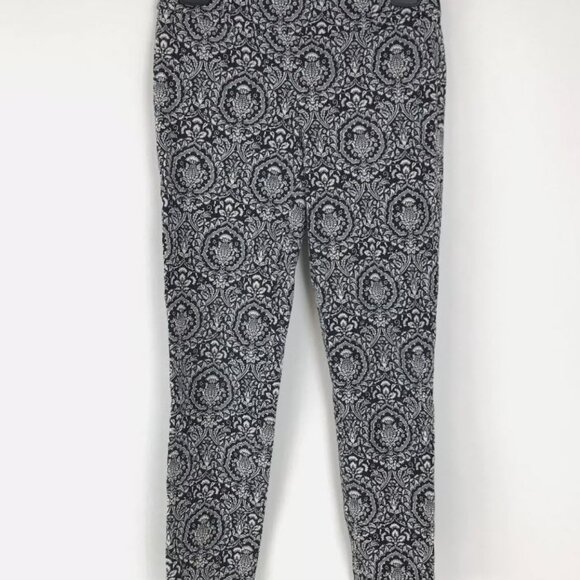 J crew Winnie cropped pant size 6 damask print - Picture 1 of 10